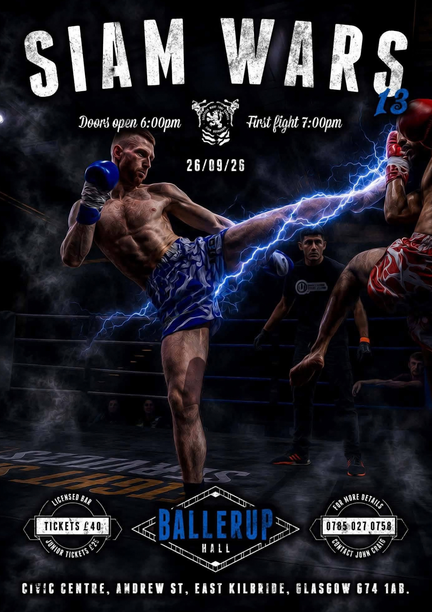Siam Wars 13 event poster